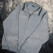 Load image into Gallery viewer, Vintage Baby Blue 1/4 Zip Fleece
