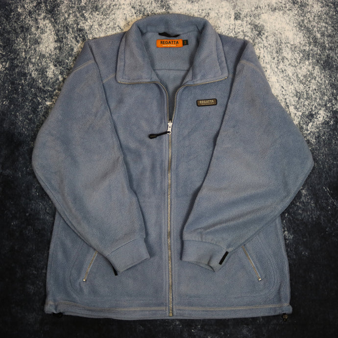 Vintage Baby Blue Regatta Fleece Jacket