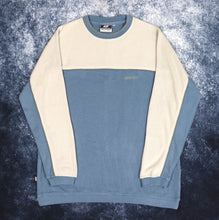 Load image into Gallery viewer, Vintage Baby Blue &amp; Beige Colour Block Giorgio Sweatshirt | Medium
