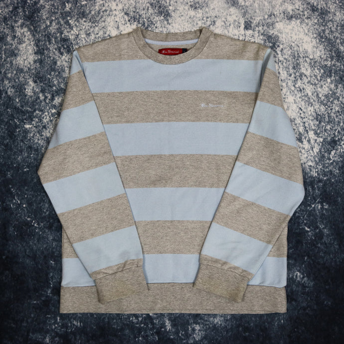 Vintage Baby Blue & Grey Ben Sherman Sweatshirt