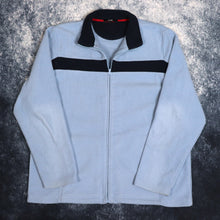 Load image into Gallery viewer, Vintage Baby Blue &amp; Navy Fleece Jacket | XL
