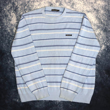 Load image into Gallery viewer, Vintage Baby Blue, Navy &amp; White Striped Rockport Jumper
