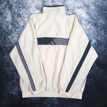 Load image into Gallery viewer, Vintage Beige Adidas Windbreaker Jacket | Medium
