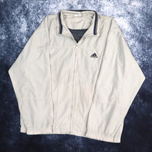 Load image into Gallery viewer, Vintage Beige Adidas Windbreaker Jacket | XL
