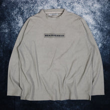 Load image into Gallery viewer, Vintage Beige Ben Sherman Fleece Sweatshirt
