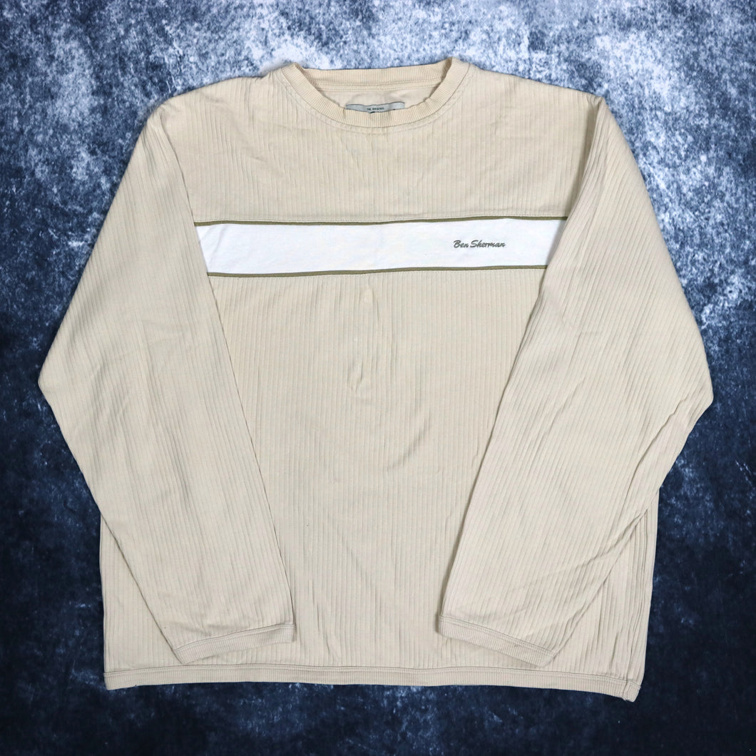 Vintage Beige Ben Sherman Sweatshirt