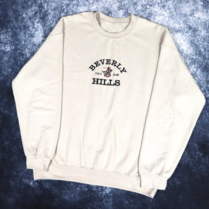 Vintage Beige Beverly Hills Polo Club Sweatshirt | Large