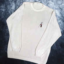 Load image into Gallery viewer, Vintage Beige Bugs Bunny Jumper | XXL
