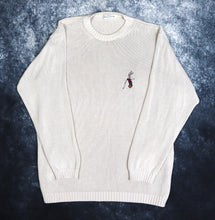 Load image into Gallery viewer, Vintage Beige Bugs Bunny Jumper | XXL
