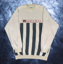 Load image into Gallery viewer, Vintage 90s Beige Carrera Rider Sweatshirt | XL
