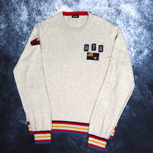 Vintage Oatmeal Diesel 978 Jumper | Medium