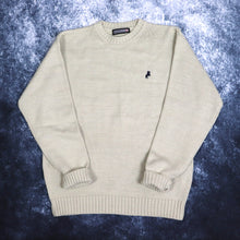 Load image into Gallery viewer, Vintage Beige Disciple Knits Jumper | Medium
