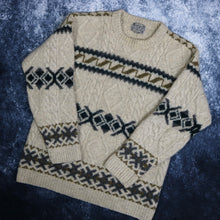Load image into Gallery viewer, Vintage Beige Grandad Jumper 
