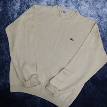 Load image into Gallery viewer, Vintage Beige Lacoste Jumper
