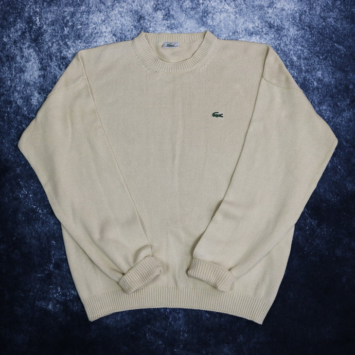 Vintage Beige Lacoste Jumper