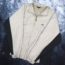 Load image into Gallery viewer, Vintage Beige Lacoste Windbreaker Jacket | Small
