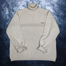 Load image into Gallery viewer, Vintage Beige Teddy Smith Turtle Neck Jumper
