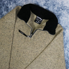 Load image into Gallery viewer, Vintage Beige Thirty Below 1/4 Zip Sherpa Fleece
