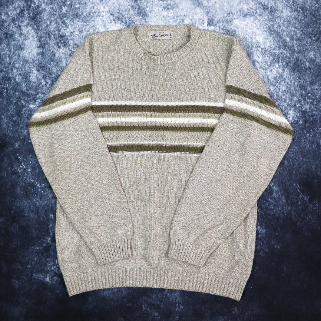 Vintage Beige Tom Sayers Jumper | Medium