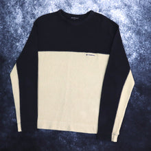 Load image into Gallery viewer, Vintage Beige &amp; Navy Ben Sherman Jumper | Medium
