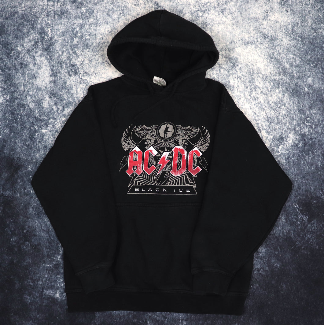 Vintage Black AC/DC Black Ice Hoodie | XS