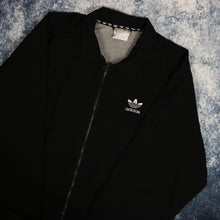 Load image into Gallery viewer, Vintage Black Adidas Trefoil Windbreaker Jacket
