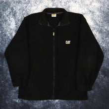 Load image into Gallery viewer, Vintage Black CAT Fleece Jacket | Small
