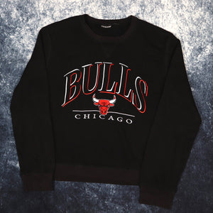 Vintage Black Chicago Bulls Sweatshirt | Size 6