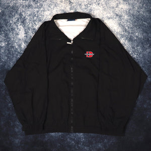 Vintage Black Donnay Windbreaker Jacket | XXL