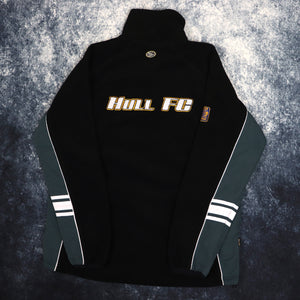 Vintage Black Hull FC 1/4 Zip Fleece Sweatshirt | Large