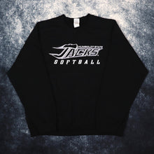 Load image into Gallery viewer, Vintage Black Humboldt State Jacks Softball Sweatshirt | XL
