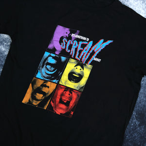 Vintage 90's Black It's Something To Scream About T Shirt