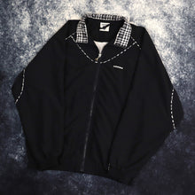 Load image into Gallery viewer, Vintage Black K-Swiss Windbreaker Jacket | Medium
