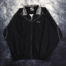 Load image into Gallery viewer, Vintage Black K-Swiss Windbreaker Jacket | Medium
