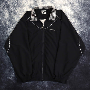 Vintage Black K-Swiss Windbreaker Jacket | Medium