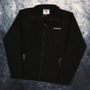 Vintage Black Lambretta Fleece Jacket | Small