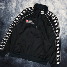 Load image into Gallery viewer, Vintage Black Lotto Track Jacket
