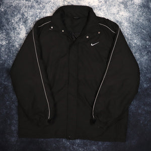 Vintage Black Nike Jacket | 4XL