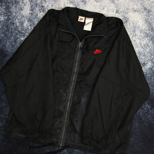 Vintage Black Nike Just Do It Windbreaker Jacket