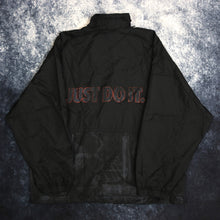 Load image into Gallery viewer, Vintage Black Nike Just Do It Windbreaker Jacket
