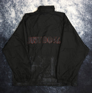 Vintage Black Nike Just Do It Windbreaker Jacket