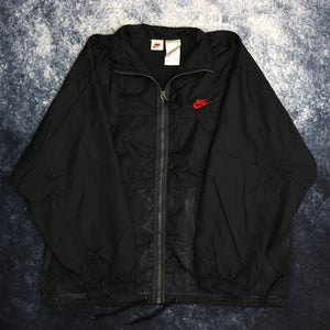 Vintage Black Nike Just Do It Windbreaker Jacket