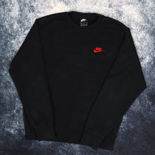 Load image into Gallery viewer, Vintage Black Nike Sweatshirt | Small
