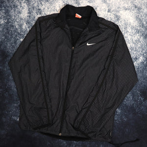 Vintage Black Nike Windbreaker Jacket | Medium