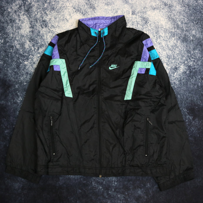 Vintage Black Nike Windbreaker Jacket