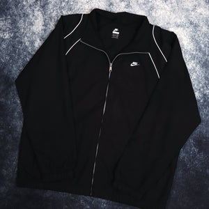 Vintage Black Nike Windbreaker Jacket | XXL
