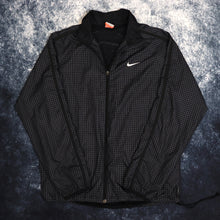 Load image into Gallery viewer, Vintage Black Nike Windbreaker Jacket | Medium
