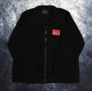 Vintage Black Planet Rock Fleece Jacket | XL