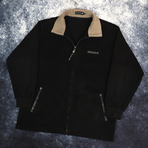 Vintage Black Pringle Golf Fleece Jacket | XL