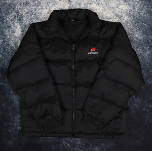 Vintage Black Promoline Down Puffer Jacket | XXL